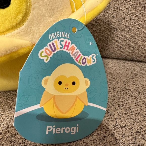 🇺🇸 NWT 5" PIEROGI THE BANANA  MONKEY SQUISHMALLOWS - Picture 3 of 5